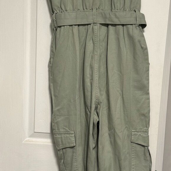 NWOT Japna Woman's Utility Jumpsuit in Green, Size S - Picture 2 of 3